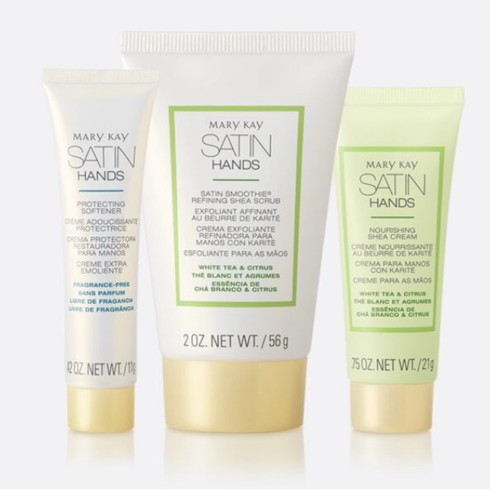 Satin Hands by Mary Kay White tea and citrus mini set